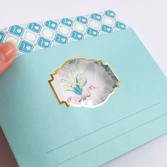 フェリシモの雑貨 Kraso|flor choose　メッセージセット〈スズラン〉
