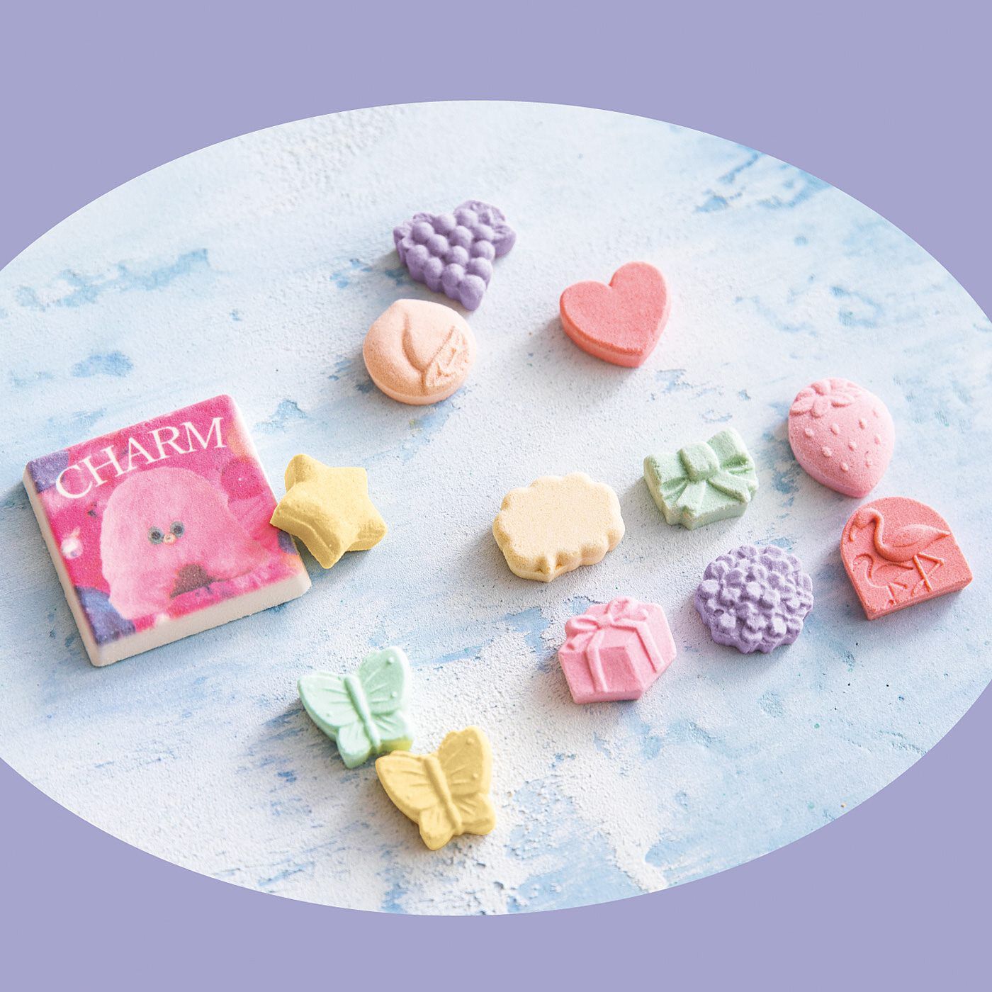 フェリシモの雑貨Kraso［クラソ］|KAWAII COMPANY　230年の伝統と歩む　甘くてカワイイ讃岐和三盆の会|〈CHARM〉魅力を輝かせて