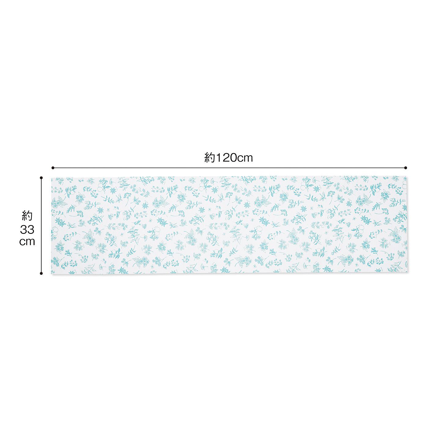 フェリシモの雑貨 Kraso|エスキューブキッチンズ　汚れや水滴を吸収して通さない　庫内華やか冷蔵庫シート〈ハーブ柄〉の会