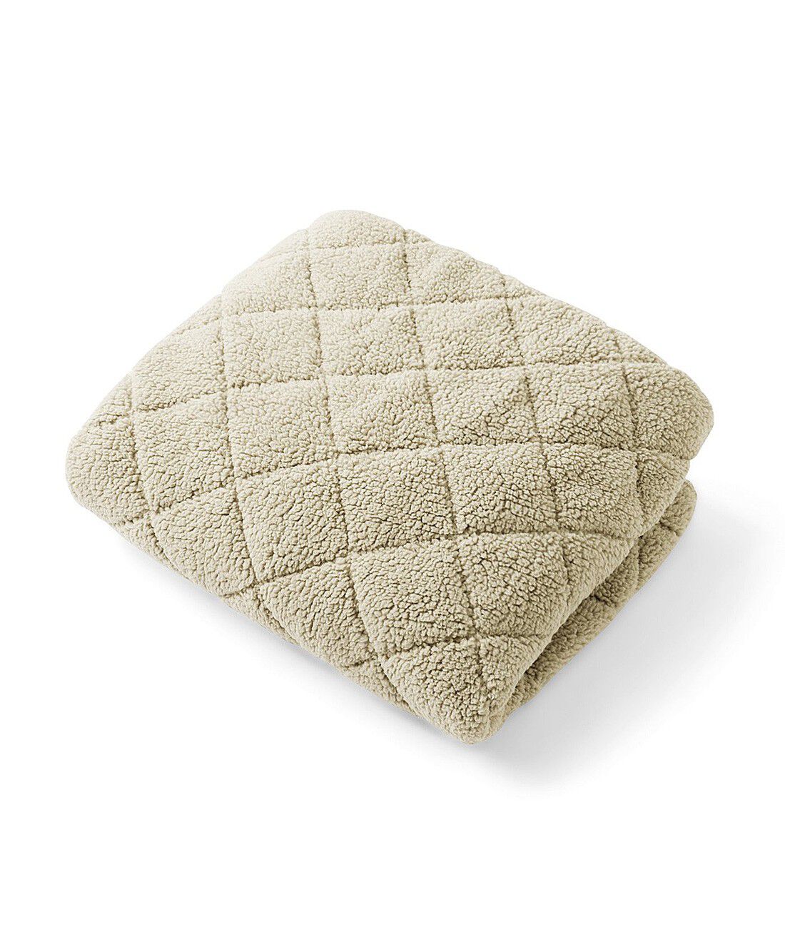 フェリシモの雑貨Kraso［クラソ］|クーフゥ　まるで雲の上で眠っているみたい シープボアに全身ゆだねる 中わたふんわりクッション敷カバー〈ファミリー〉の会|〈グレイベージュ〉