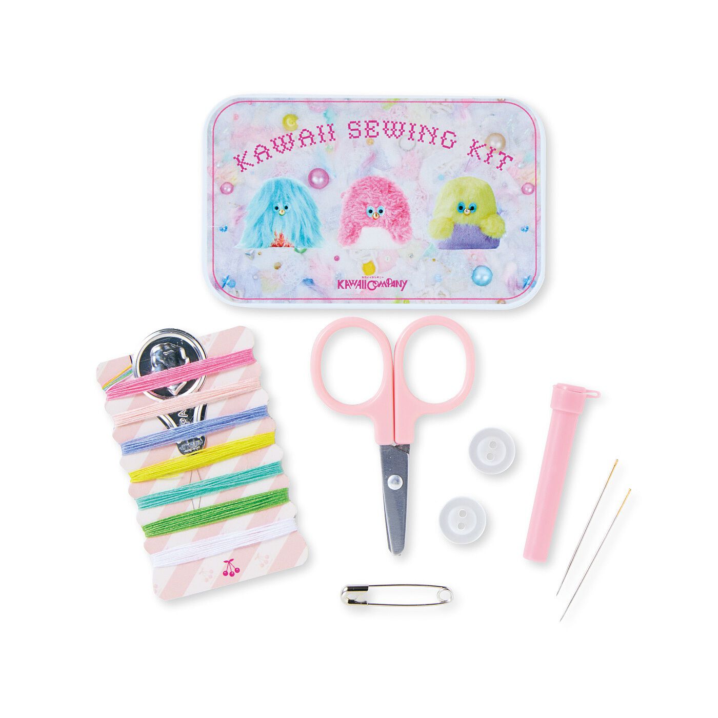フェリシモの雑貨 Kraso|KAWAII COMPANY　１９８３年創業の大阪の町工場で生まれた　小さくてカワイイ　カラフルソーイングセットの会|〈milky dream〉