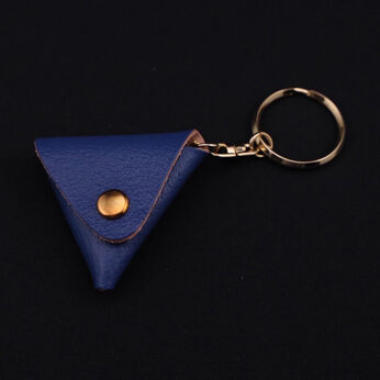 フェリシモの雑貨Kraso［クラソ］ | 本革三角コインケースＮＡＶＹ