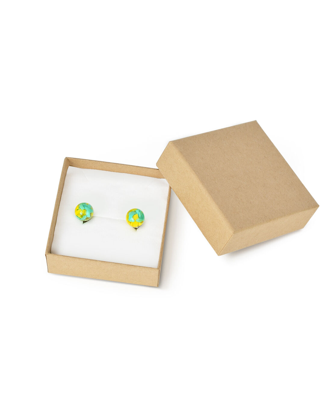 フェリシモの雑貨 Kraso|ケーブル廃材アクセサリー〈黄/桃〉（東京都 秋葉原）イヤアクセ