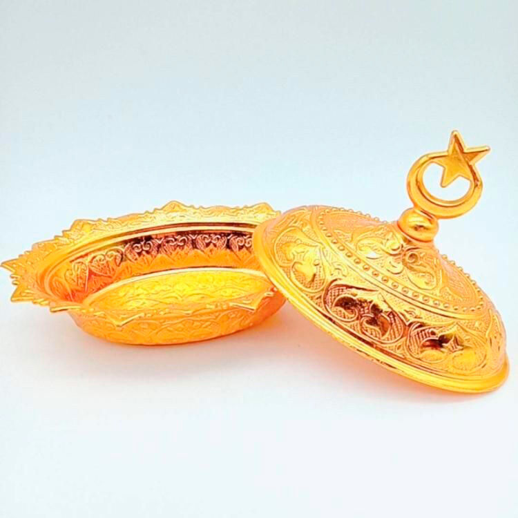 フェリシモの雑貨 Kraso|メタルシュガーケースMoon Star Gold
