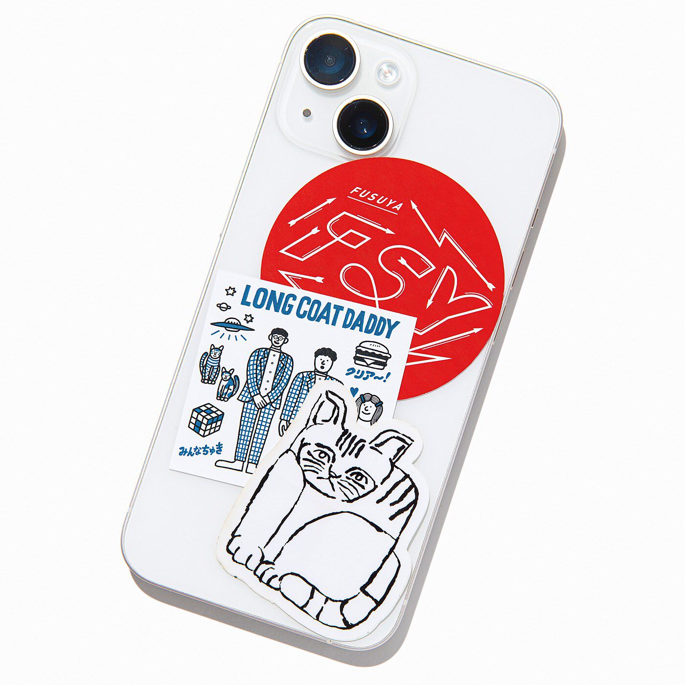 フェリシモの雑貨 Kraso|よしもとコラボ　スペシャルファンブック オフレコ！vol.5|ステッカーをスマホに挟んでさりげなく推しをアピール！