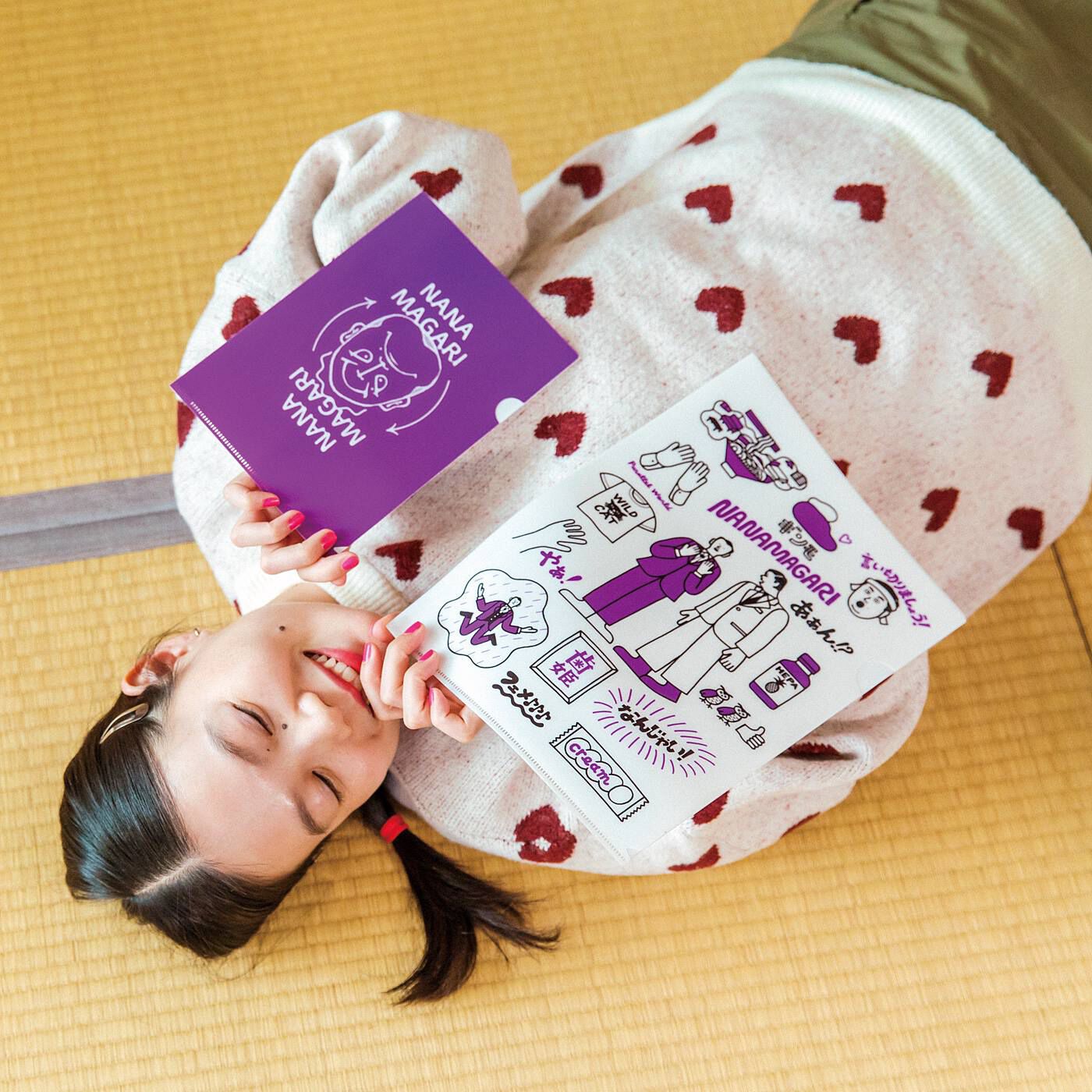 フェリシモの雑貨 Kraso|よしもとコラボ　何でもはさませてもらうわクリアファイル〈ななまがり〉