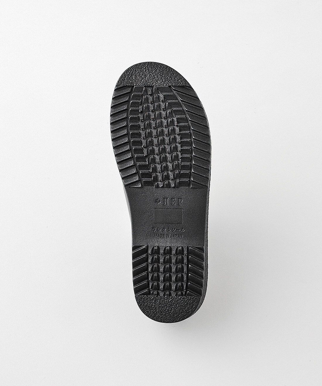 フェリシモの雑貨 Kraso|サッと履ける おでかけサボ〈ブラック〉|よく曲がる屈曲性と軽さを両立させたこだわりのソール。