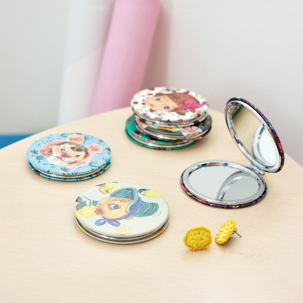 フェリシモの雑貨Kraso［クラソ］|Nathalie Lete Compact mirror Chick