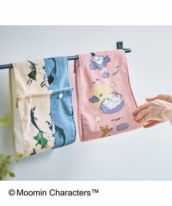 フェリシモの雑貨 Kraso | MOOMINいつでも乾いた面でふけるくるくるタオル