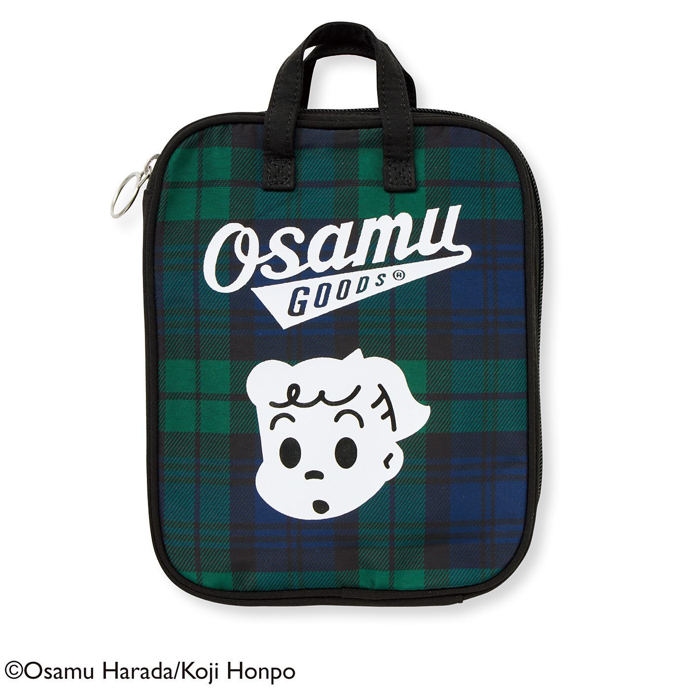フェリシモの雑貨 Kraso|USEDo×OSAMU GOODS　処方薬も現金も入る トラッドなチェックのホスピタルポーチの会|〈ジル〉