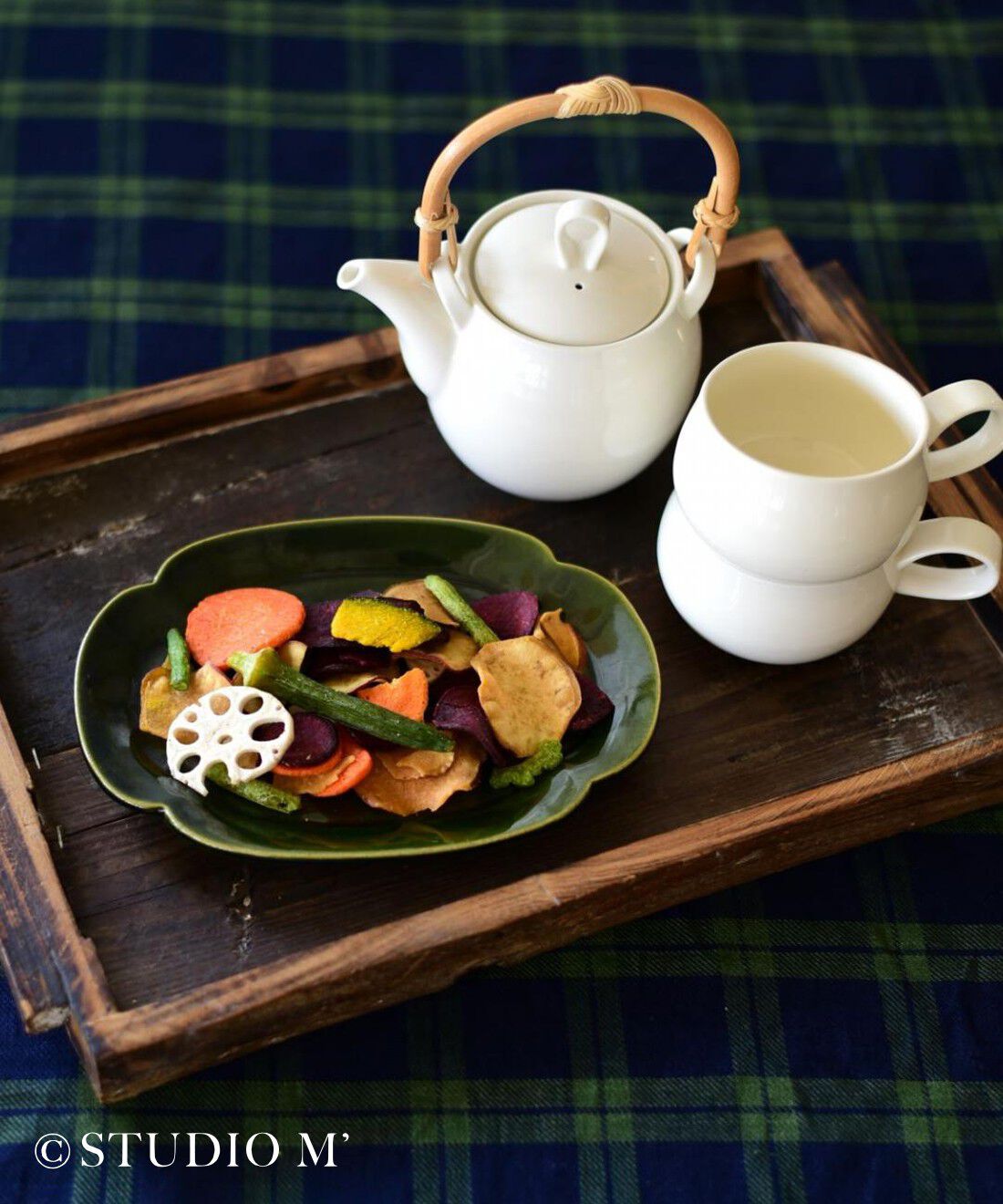 フェリシモの雑貨 Kraso|リアン 焼物皿 織部
