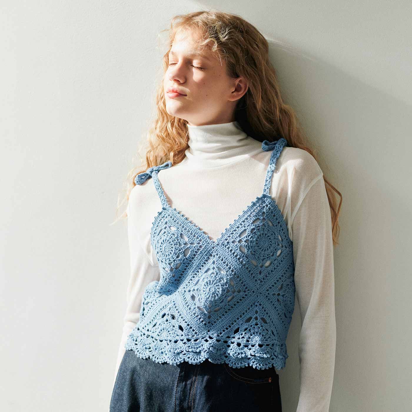 Couturier|編んで着る楽しさ見つけた！ 初心者さんにもおすすめ かぎ針モチーフ編みビスチェの会