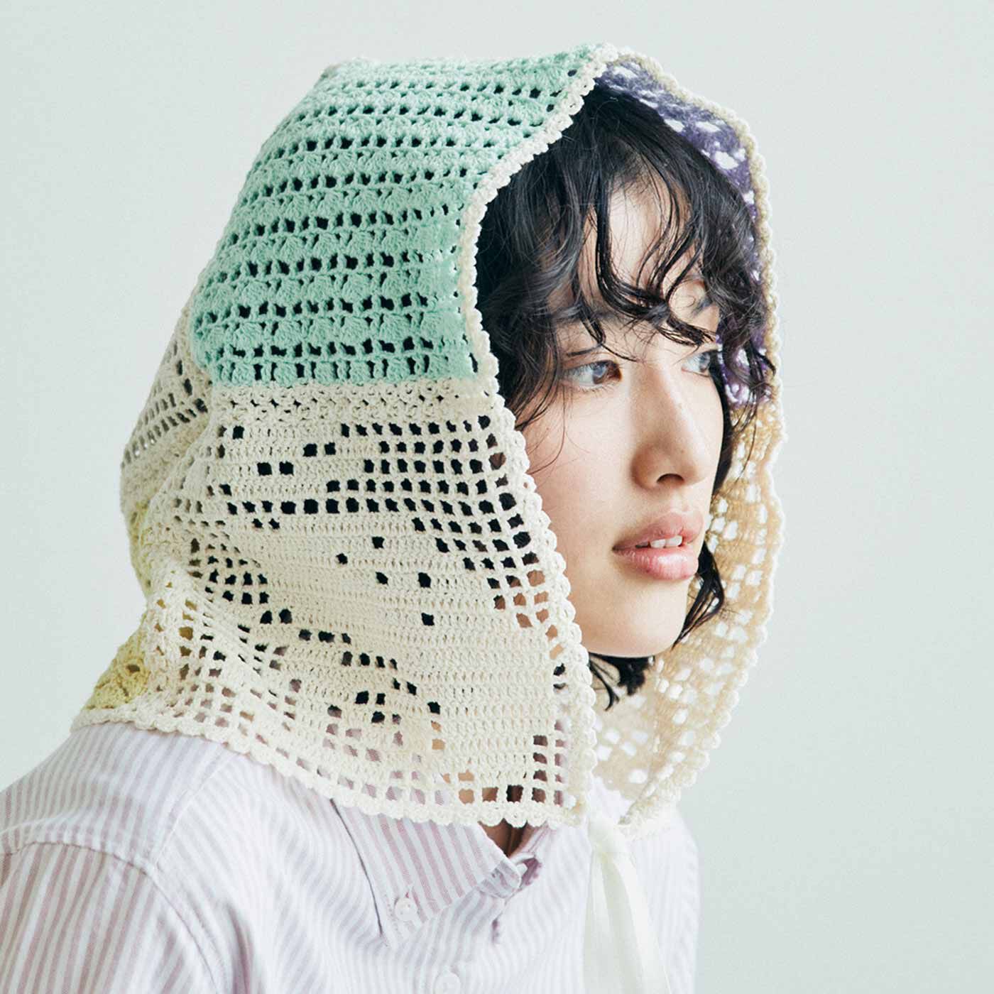 Couturier|ふんわりやさしい色でつなぐ　方眼編みと模様編みドイリーの会