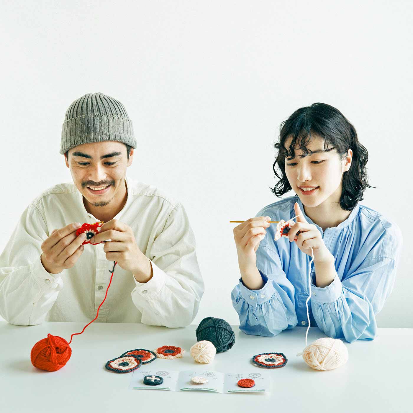 Couturier|「はじめてさんのきほんのき」 くさり編みからきちんとレッスン♪ かぎ針モチーフ編みの会