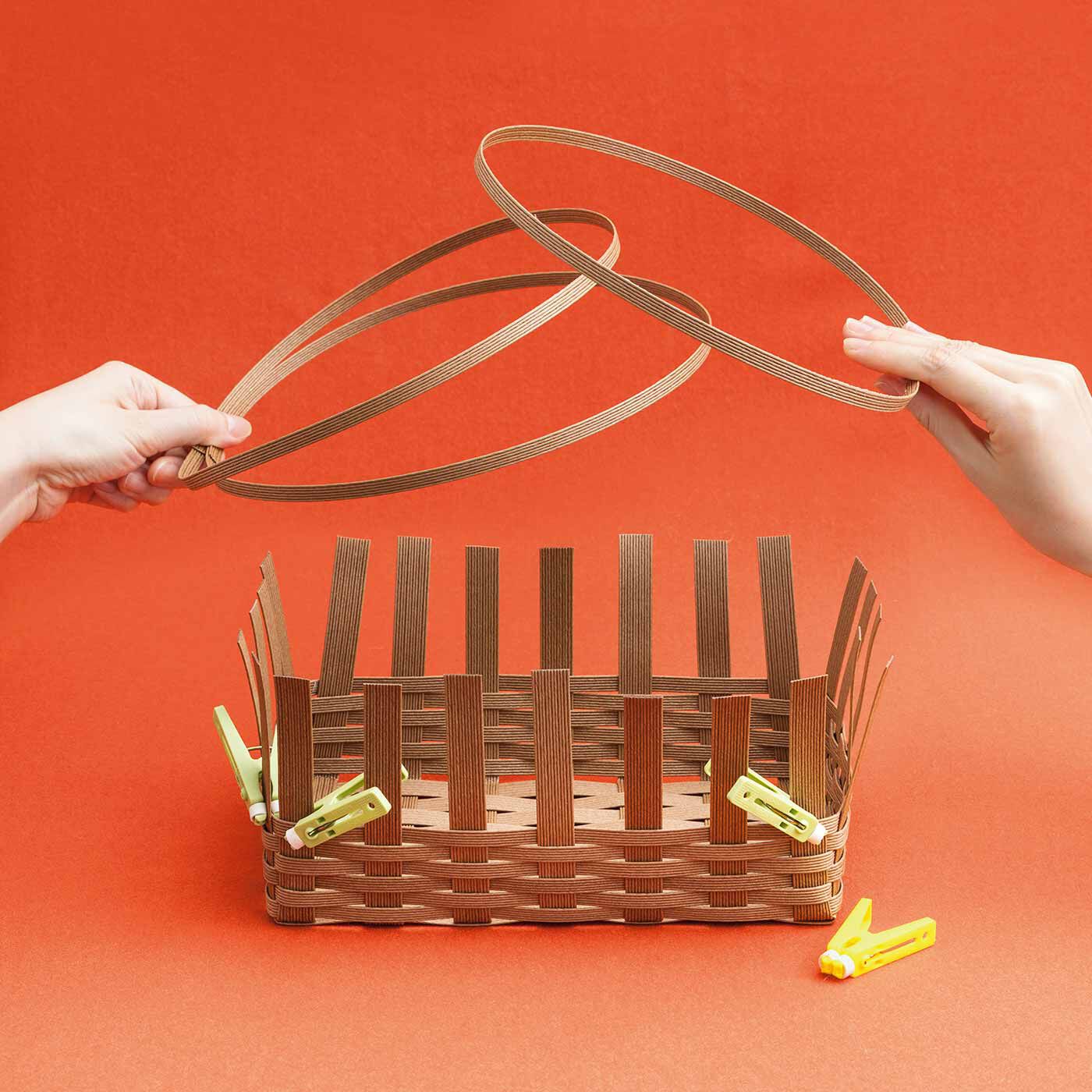 Couturier|「はじめてさんのきほんのき」 新しい趣味はじめ おうちでレッスン 作って使えるクラフトバンドのかごの会