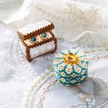 Couturier | 蚤の市のときめきを凝縮ミニチュアビーズＢＯＸ