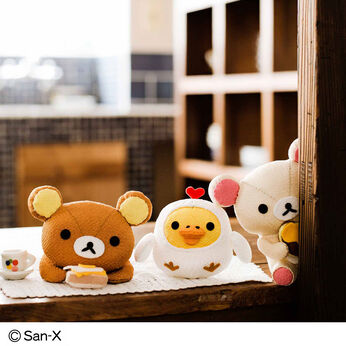 Couturier | クチュリエ×リラックマちりめん布ぬいぐるみ