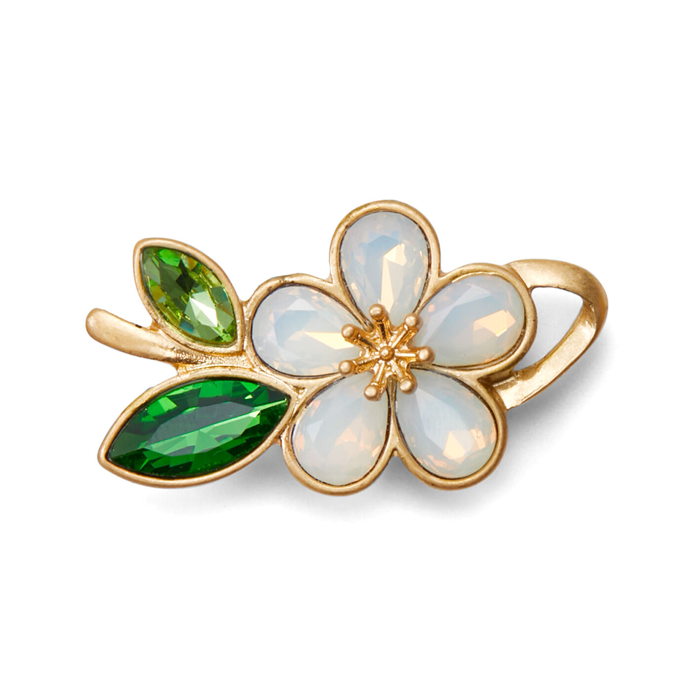 Couturier|【3月分よりお届け】【クチュリエクラブ会員限定】彩り添える高揚感 貼るだけで完成 季節の花と実のブローチネックレスの会（期間予約）|【12月分お届け】梅〈上品〉