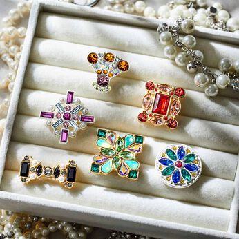 Couturier[クチュリエ] | 貼るだけ完成！ビジューピンブローチ キット