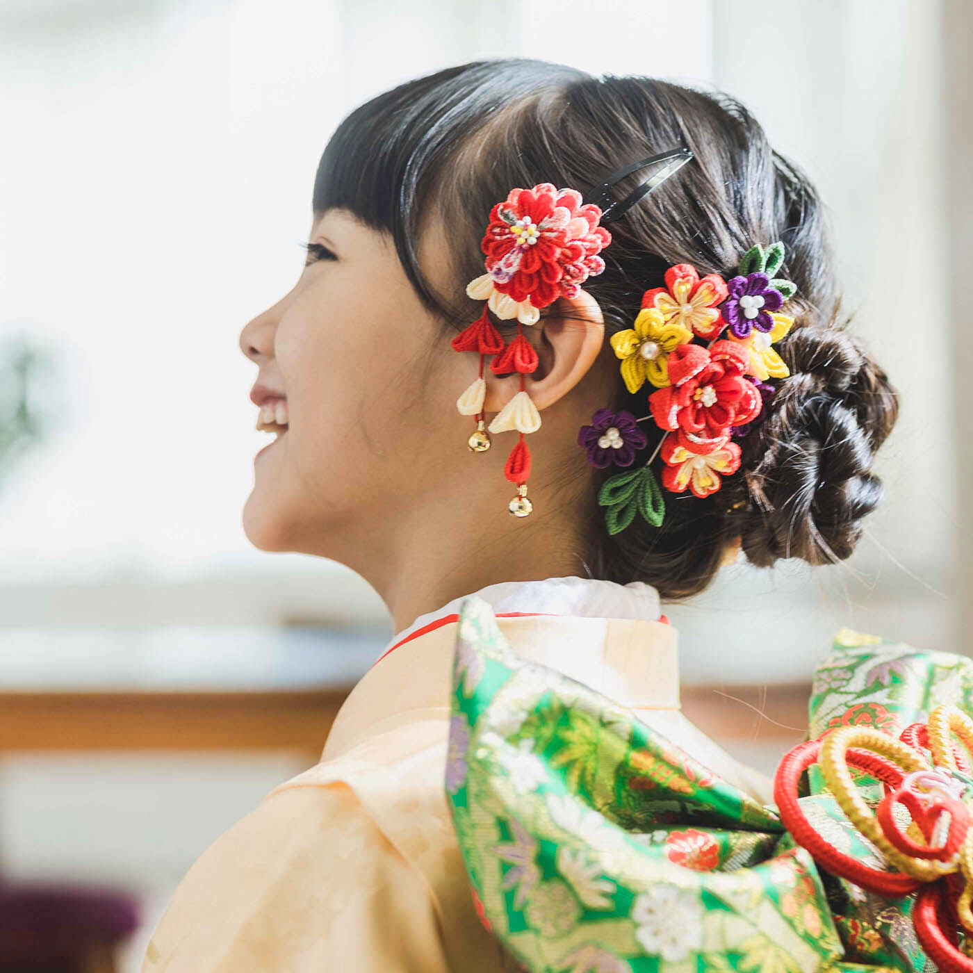 Couturier|思い出の1ページを彩る　つまみ細工の髪飾りの会〈紅都〉