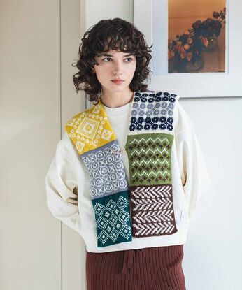 Couturier | 自然からの贈りもの北欧模様　棒針サンプラー
