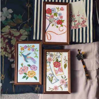 Couturier | 雅な模様をゆったり味わう和柄のクロスステッチ