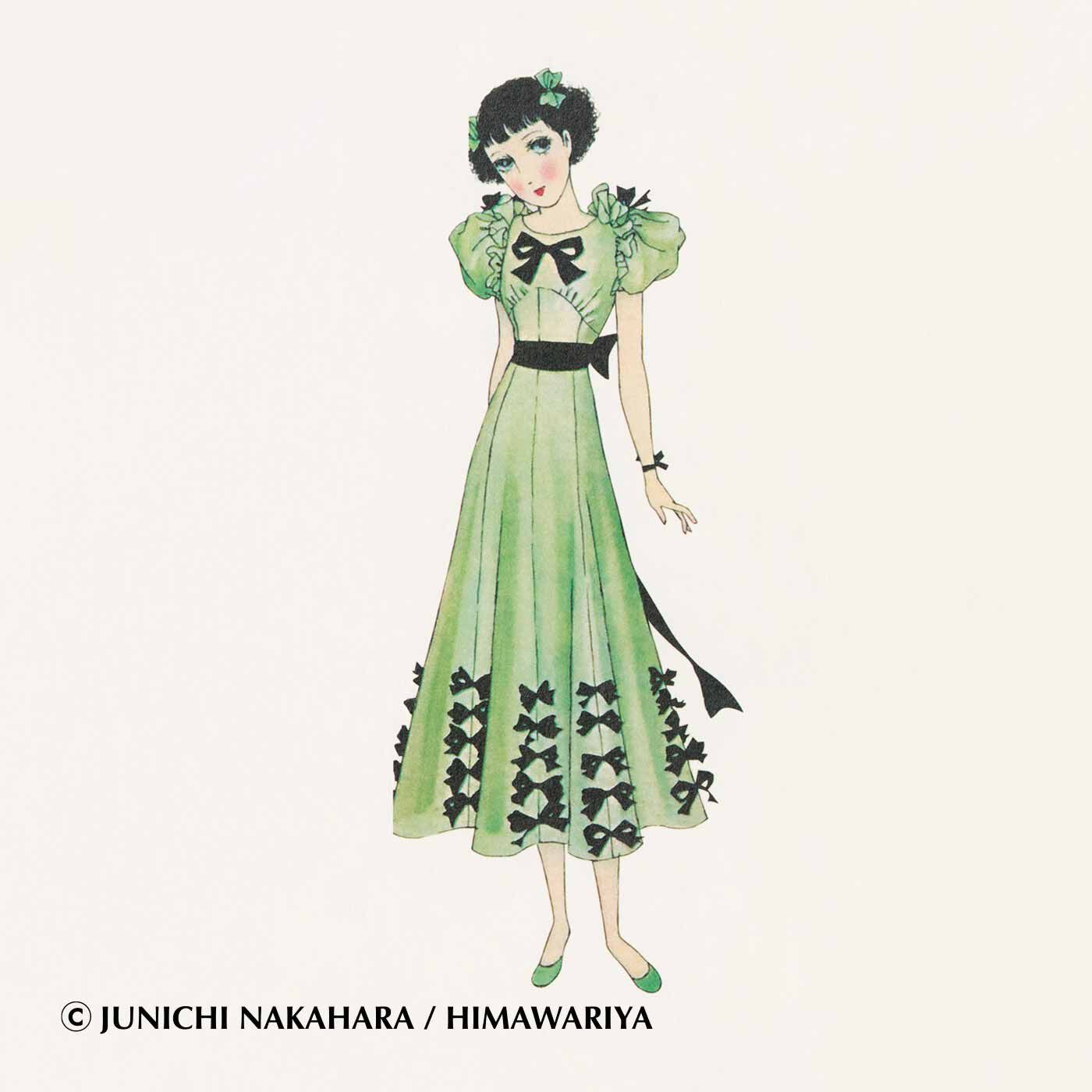 Couturier|【7月分以降よりお届け】中原 淳一×クチュリエ アミィ 爛漫（らんまん）花咲く乙女スタイルコレクションの会|『女学生服装帖』より/原画