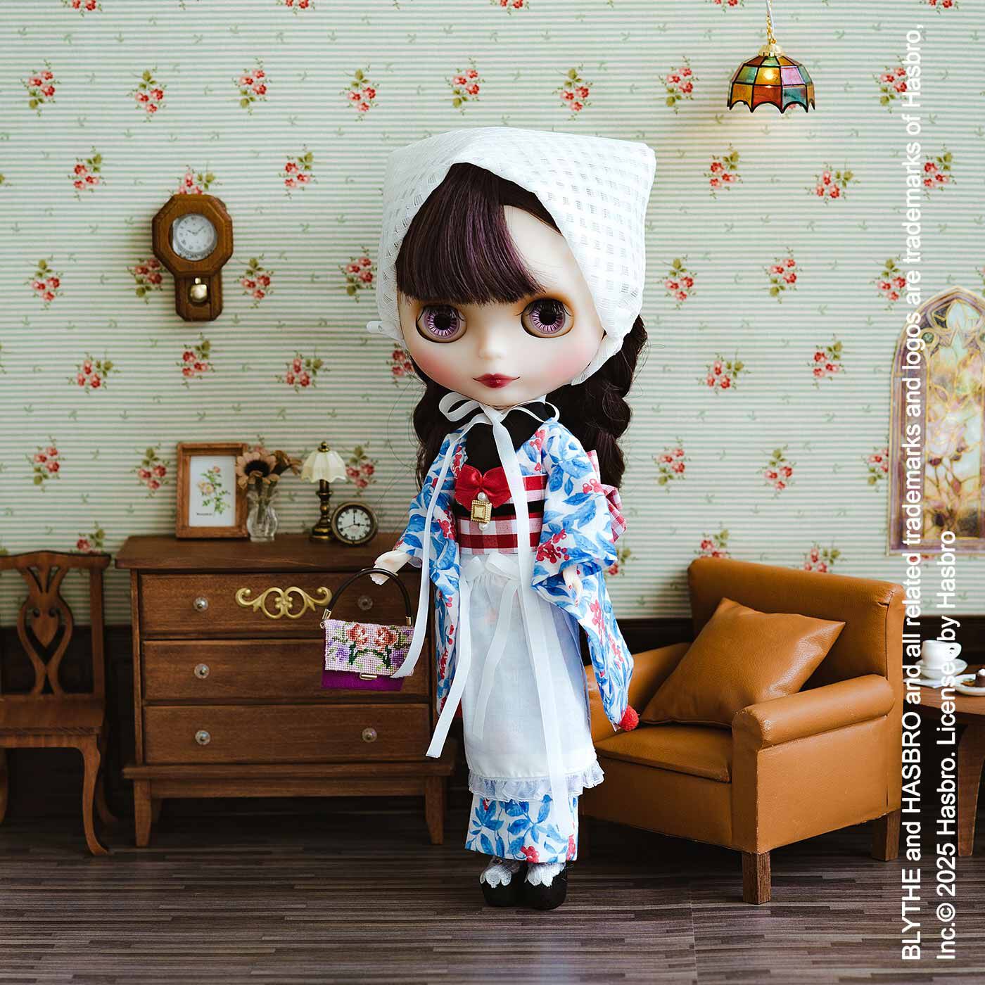 Couturier|【7月分以降よりお届け】昭和モダンなムードをまとって chimachocoさんのドール用着物とエプロンのキット