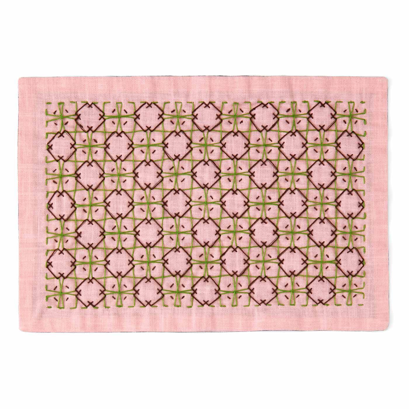 Couturier|ひたすらちくちくするのが楽しい ひとめ刺しとくぐり刺しのフリークロスの会|ブロッサム