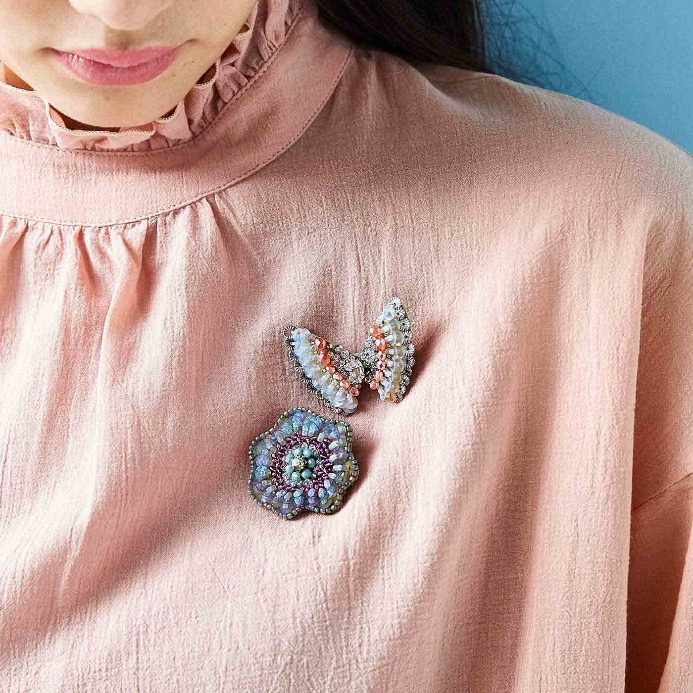 Couturier|スパンコールの華麗な彩りと輝き オートクチュールビーズ刺しゅうアクセサリーの会