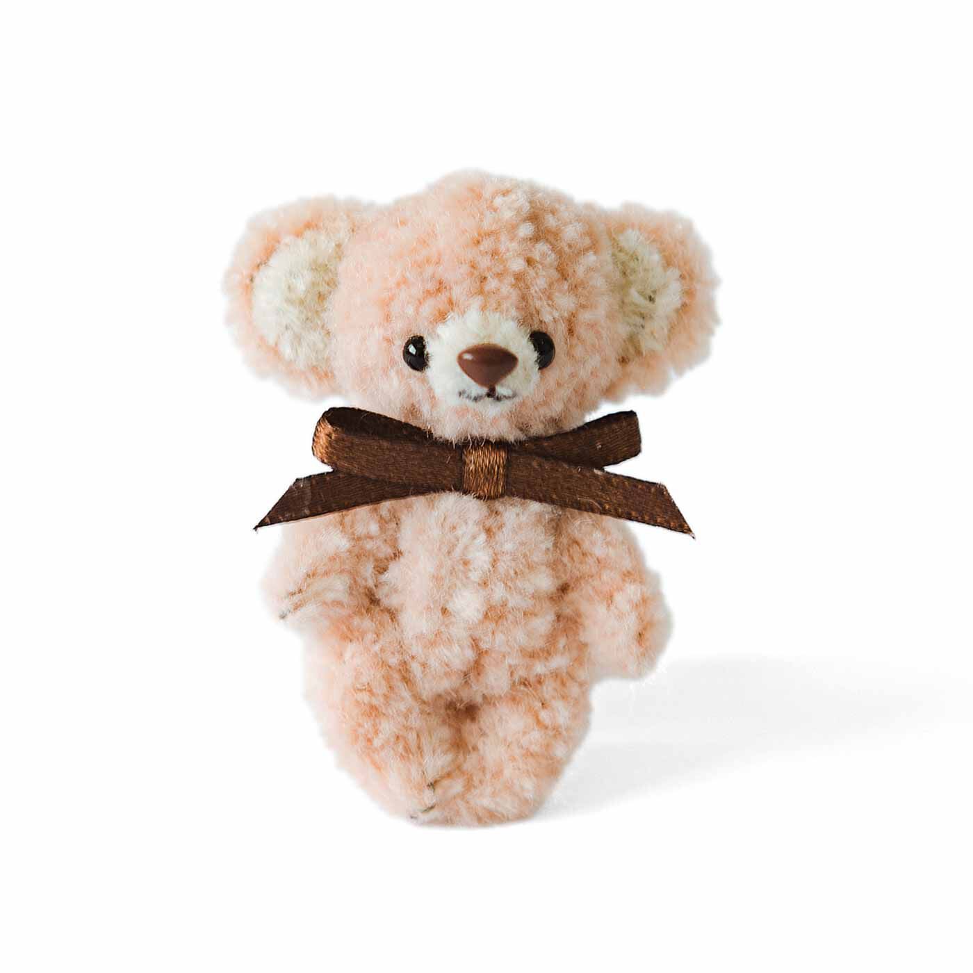 Couturier|【7月分以降よりお届け】きゅんとかわいい モフモフモールで作るプティベアの会|ピーチティー