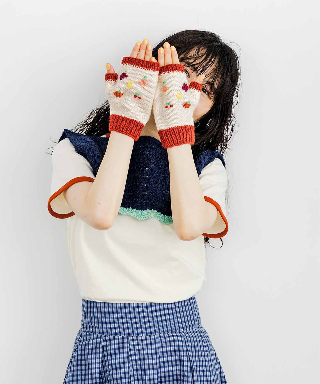 Couturier[クチュリエ]|山下 ひとなつさん×クチュリエ ホップ ステップ ニッティング！ で編めちゃう 棒針てぶくろの会