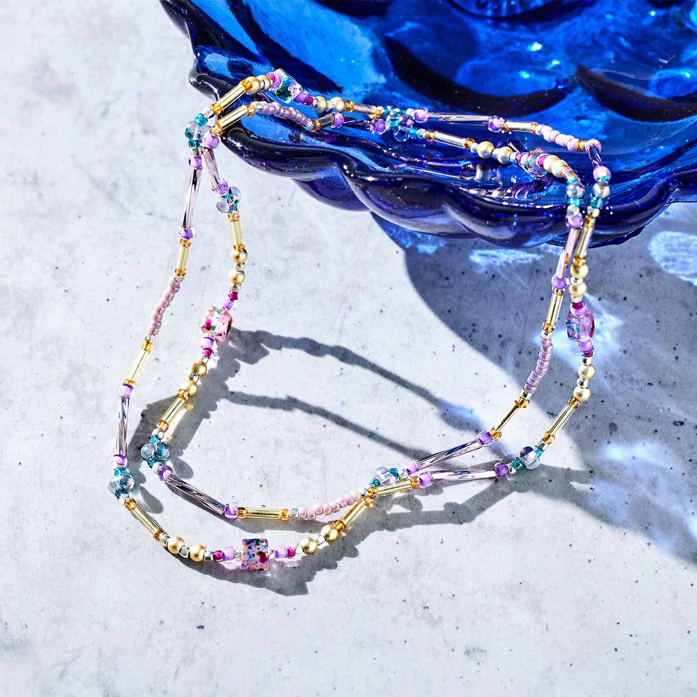 Couturier|通して結んで完成！ マルチに使えるビーズアクセサリーの会|地中海へのあこがれ