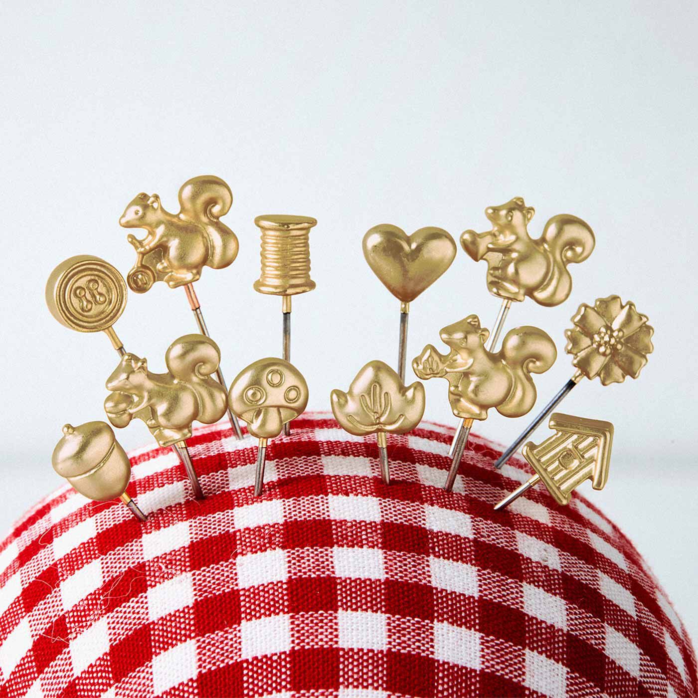 Couturier|ピンクッションが舞台 クチュリエ リスのアクセサリーまち針の会