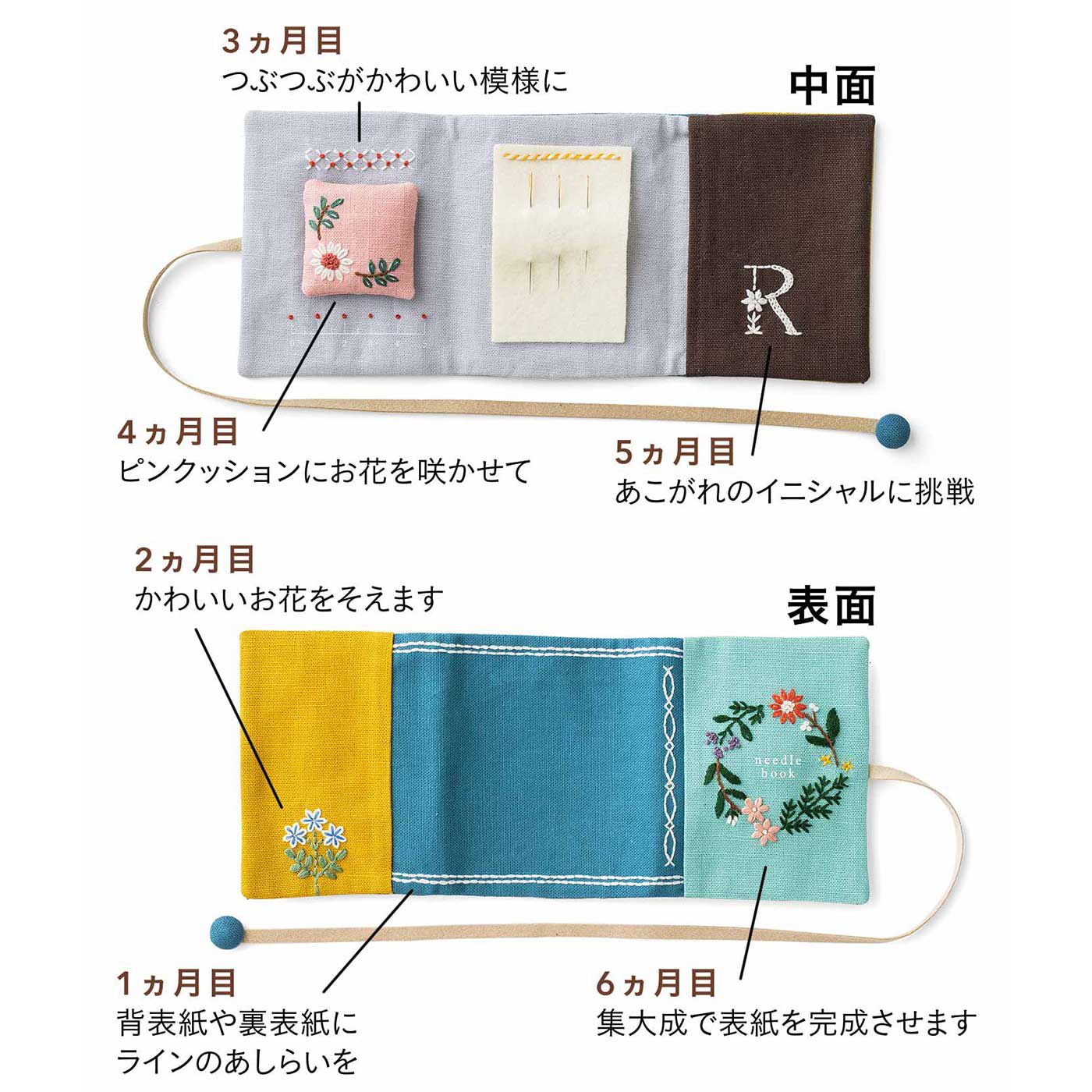 Couturier|【初回特別価格　6回エントリー】ひとつのステッチから始める 刺しゅうてとりあしとりレッスンの会