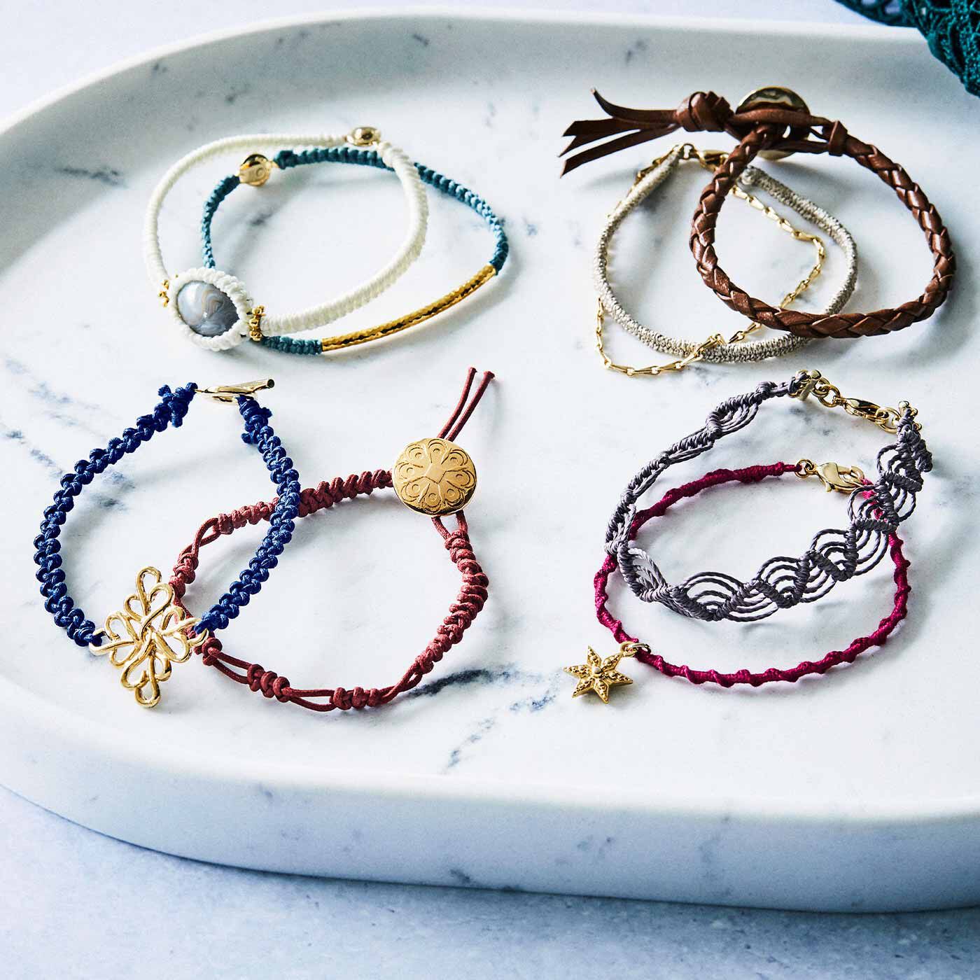 Couturier|12種類の結び方でブレスレット作り 大人のひも結びレッスンの会