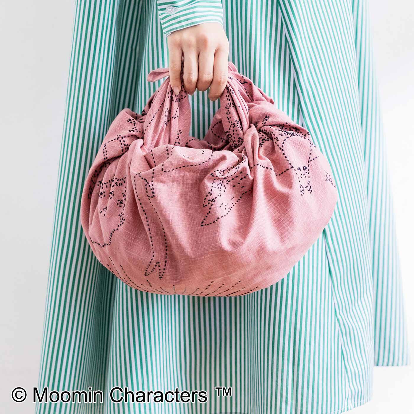 Couturier|ムーミン谷の季節をめぐる ちくちく刺し子の大判風呂敷（花）