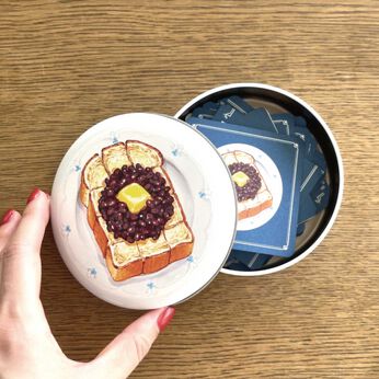 ミニツク | メッセージカード入りレトロ喫茶メニュー缶