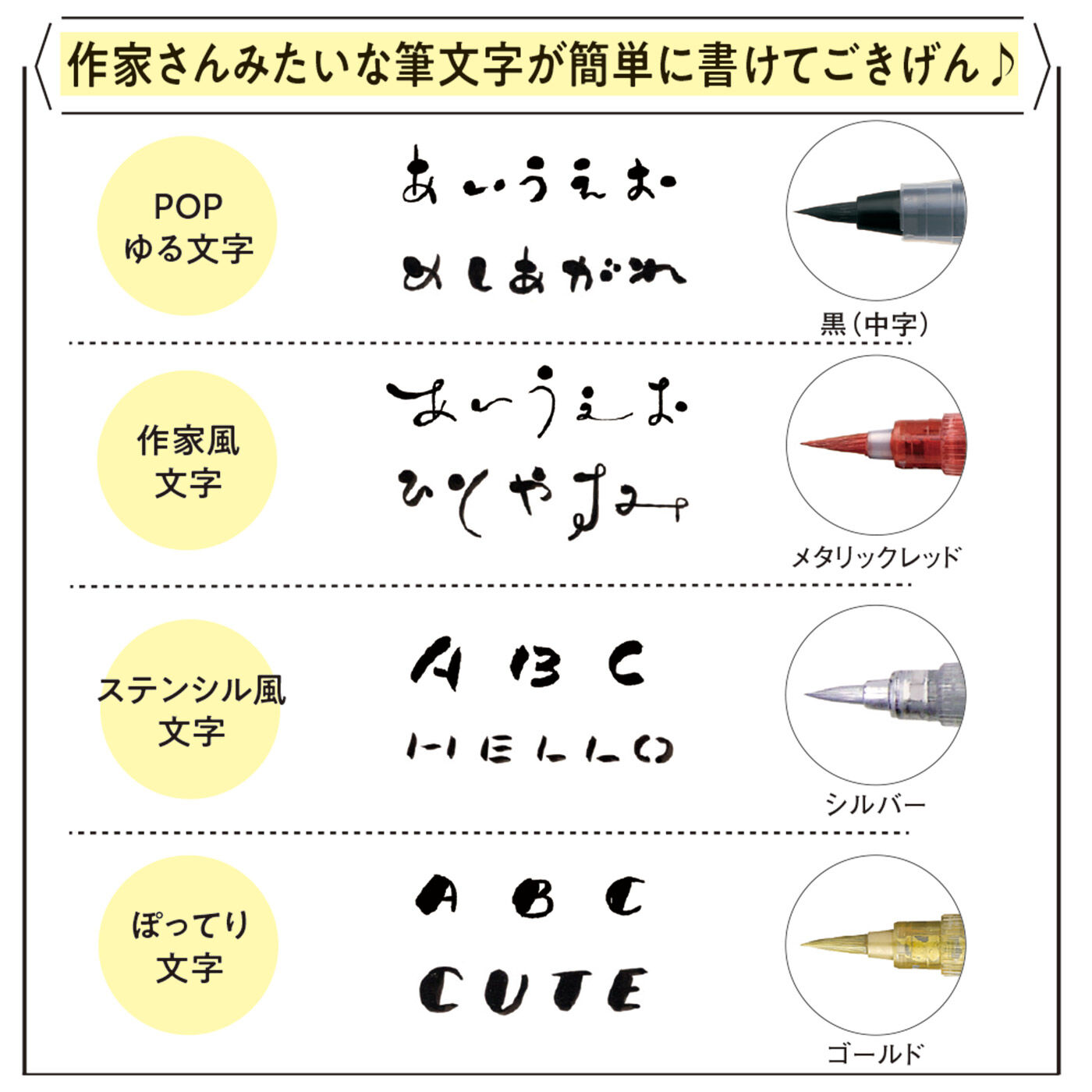 ミニツク|ミニツク チョコット 日常使いで楽しめる かわいい筆文字練習セットの会