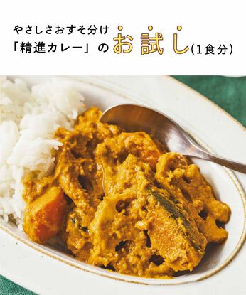 ミニツク | やさしさおすそ分け野菜ごろごろ精進カレー試