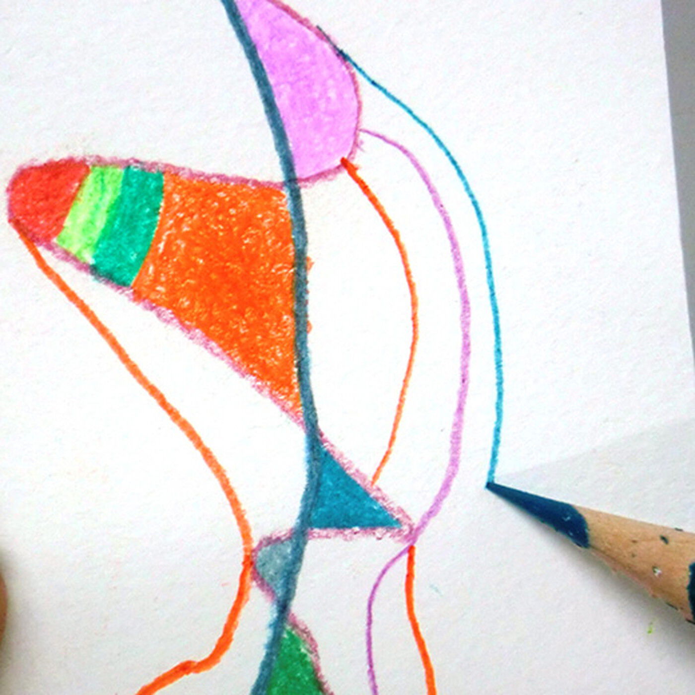ミニツク|脳がめざめるお絵かきプログラム 紙セット10 「つながる夢の道」