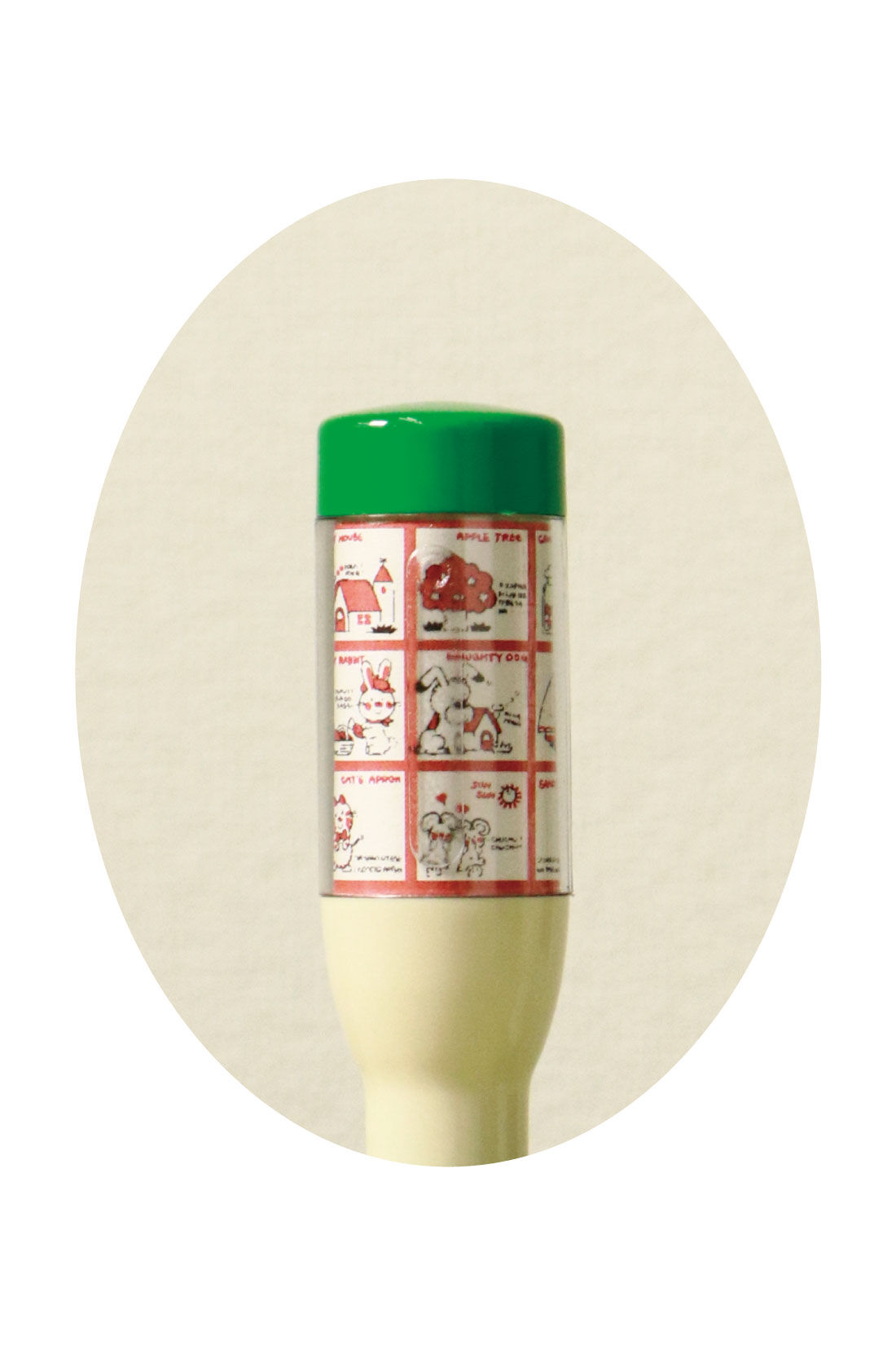 ミニツク|ノスタルジックに押して記録　シモジマスタンプ　日付印〈うさぎ〉