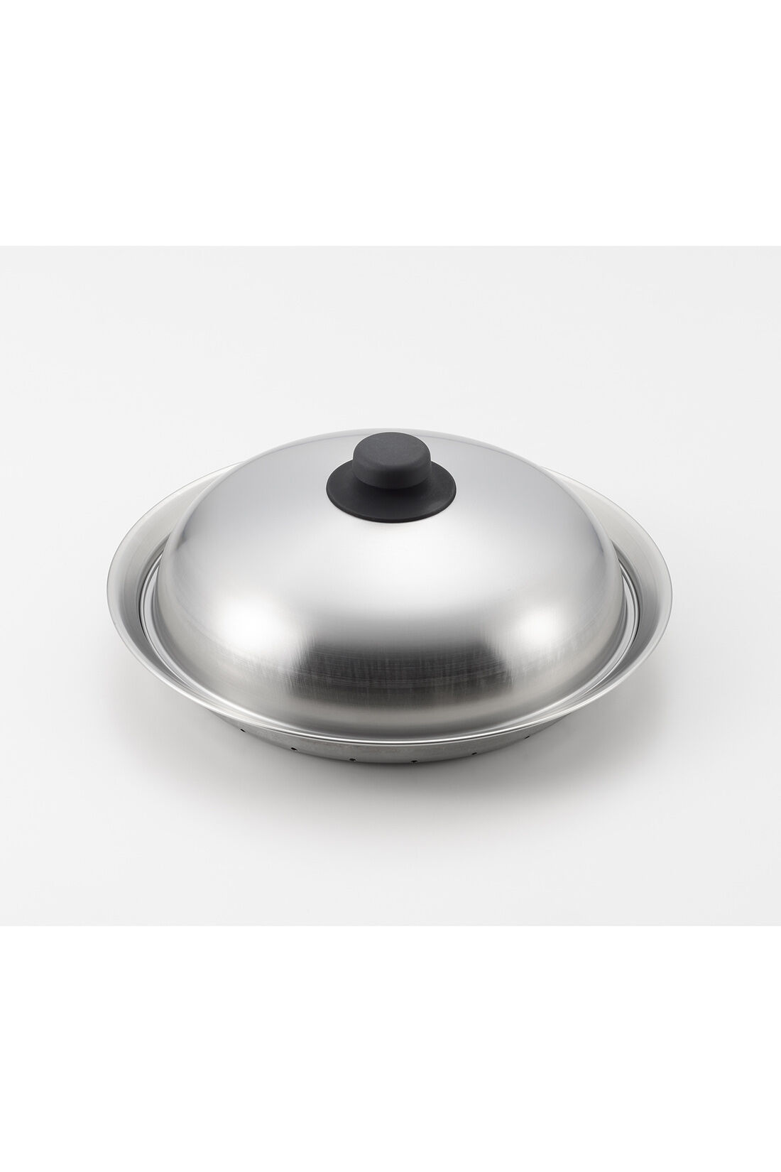 ミニツク|さっと使えてお手入れ簡単 ステンレス蒸し器〈フライパン用24‐26cm〉