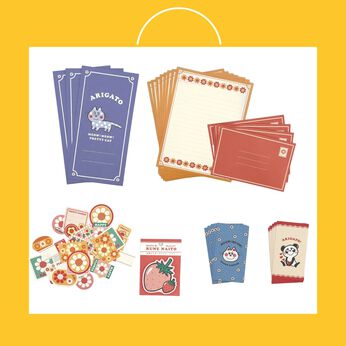 ミニツク | 【福袋】レトロ紙文具　厳選6種