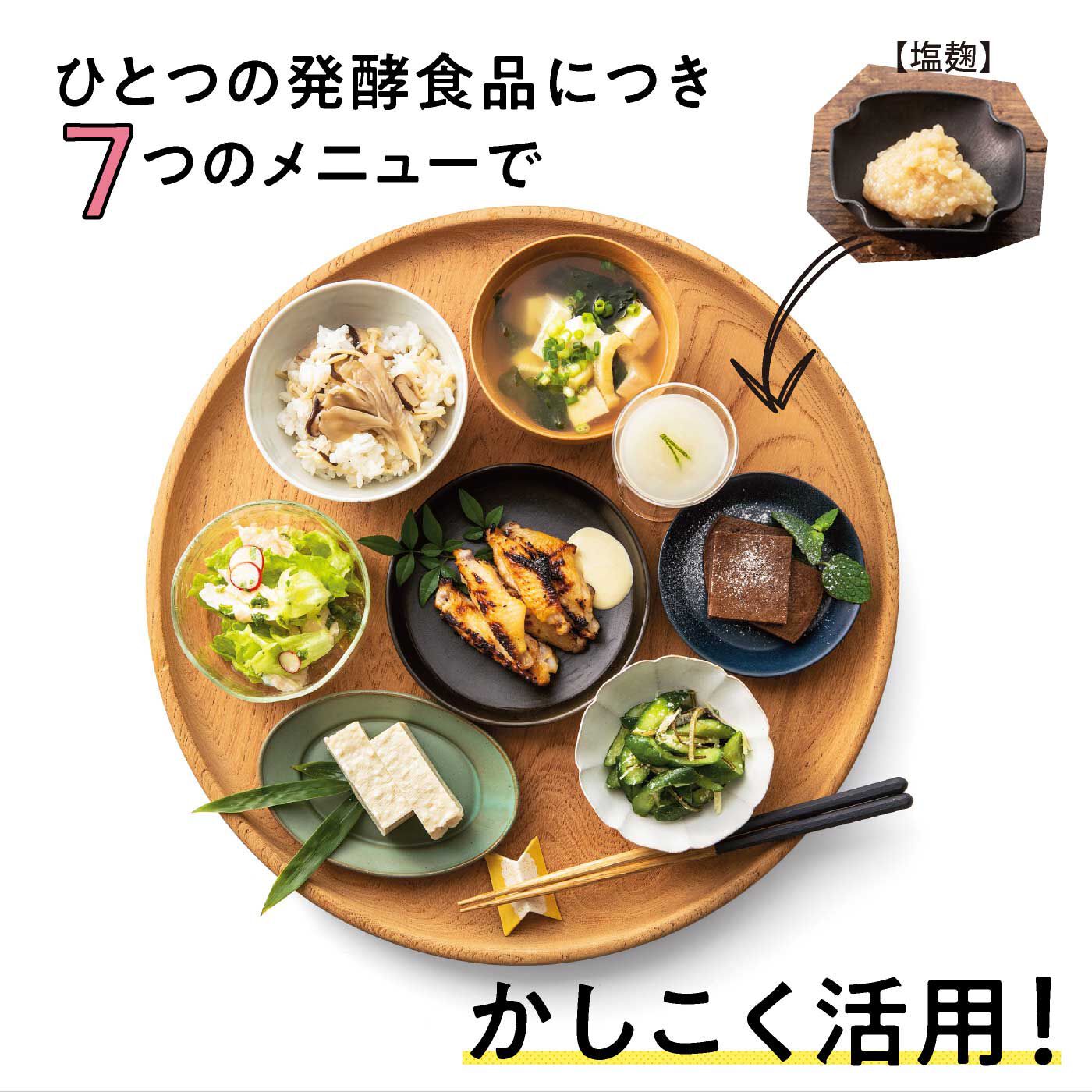 ミニツク|【タイプが選べる】発酵食品をかしこく使いこなす めちゃ旨！ 発酵晩ごはんレッスンプログラム