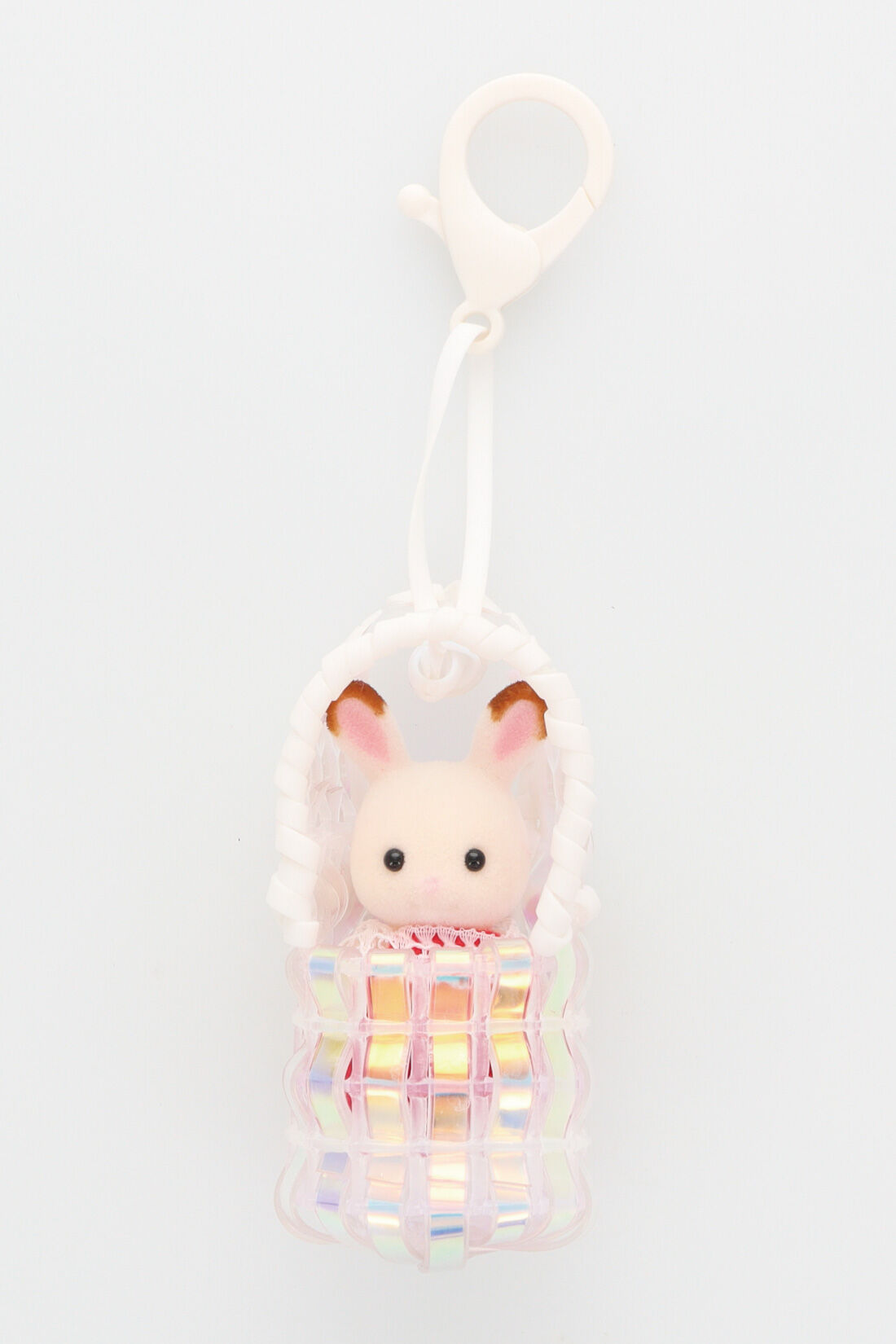 ミニツク|シルバニアファミリーの赤ちゃん専用　淡くきらめくバスケットチャームキットの会|オーロラ
