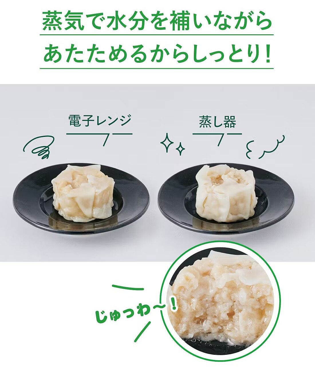 ミニツク|蒸すって簡単！ おいしさ引き出す 蒸し料理プログラム［3回予約プログラム］