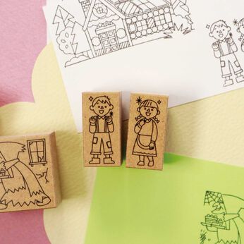 ミニツク | すきまものがたり童話スタンプセット