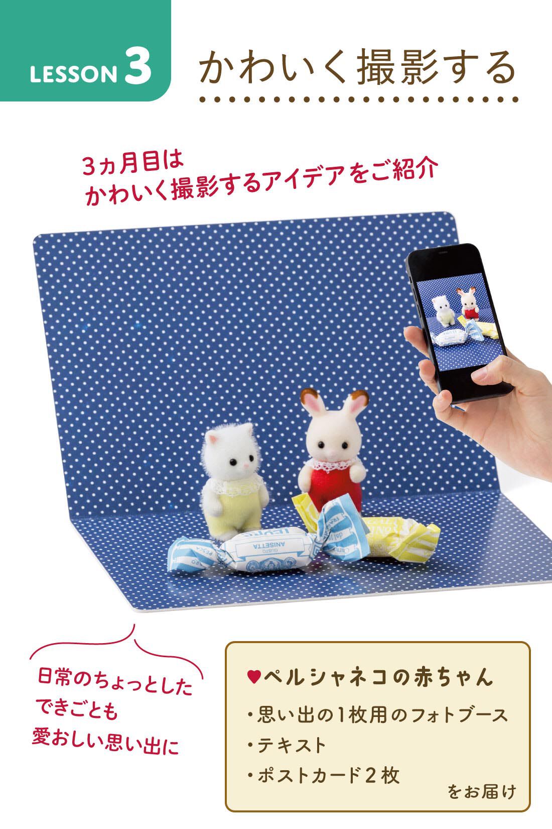 ミニツク|【初回半額】大人のための「小さな推し活」 シルバニアファミリーを楽しむプログラム［6回予約プログラム］