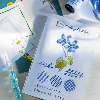 ミニツク | 花文字と日常使いの文字ガラスペン入門レッスン